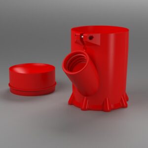 100mm Schnellkupplung Adapter Hammer K2M-DN32